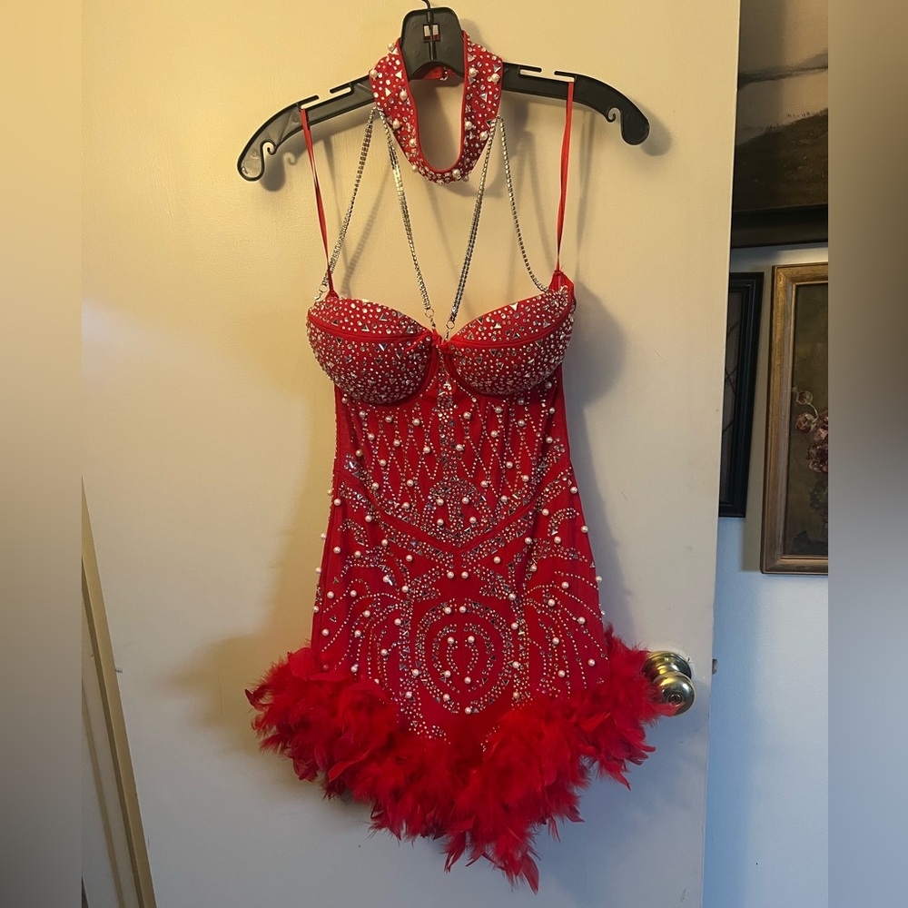 Hotheart Womens cocktail romper/dress
